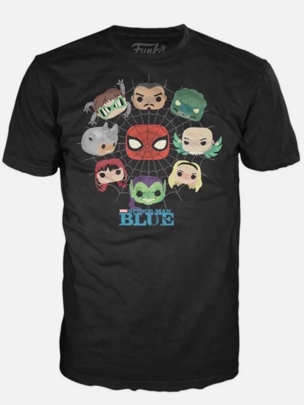 Spider-Man Blue Funko Tee Shirt, 3XL, NWT